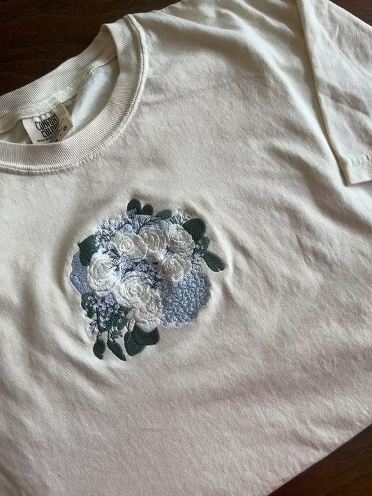 Custom Wedding Bouquet Tee