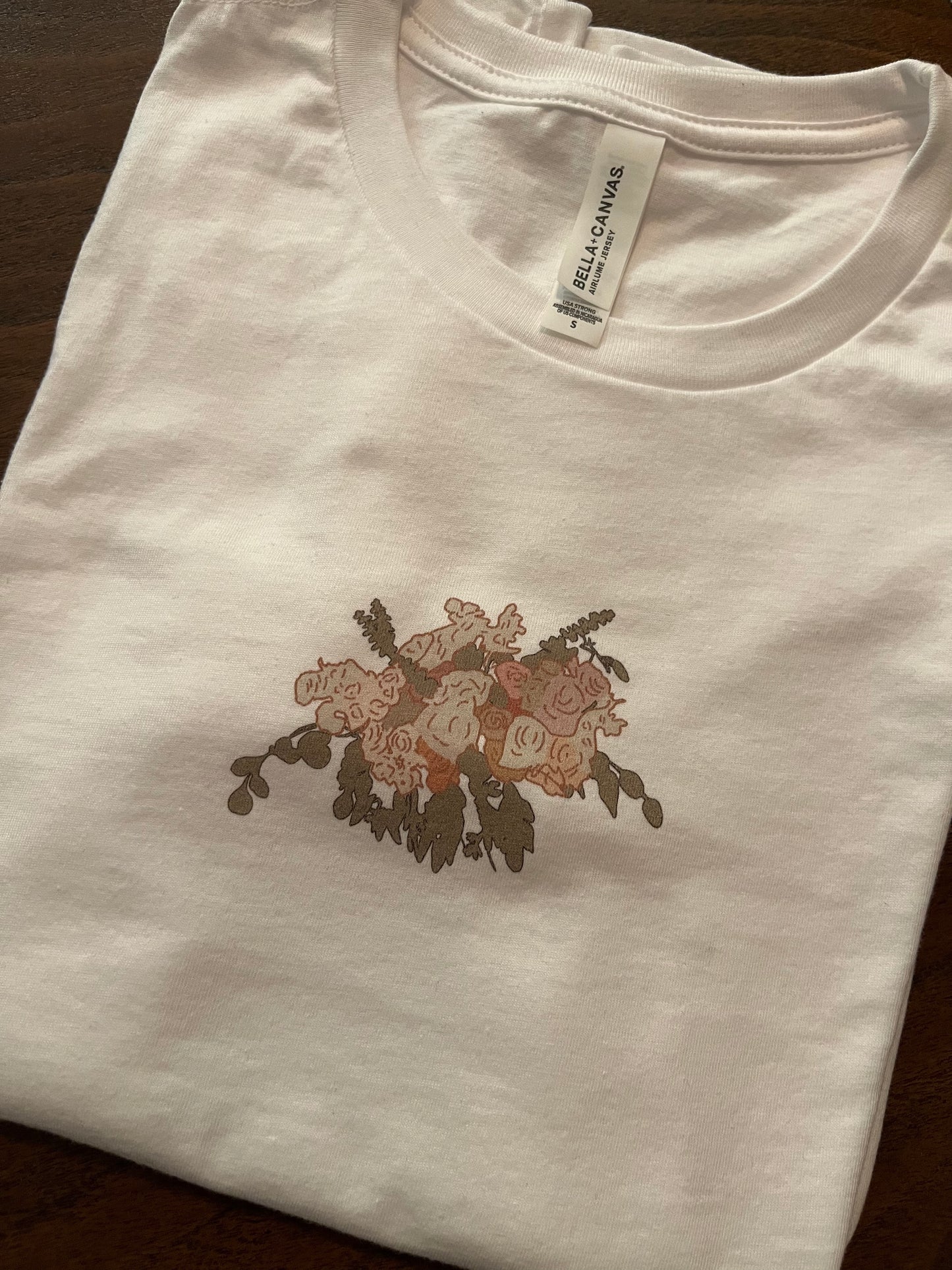 Custom Wedding Bouquet Tee