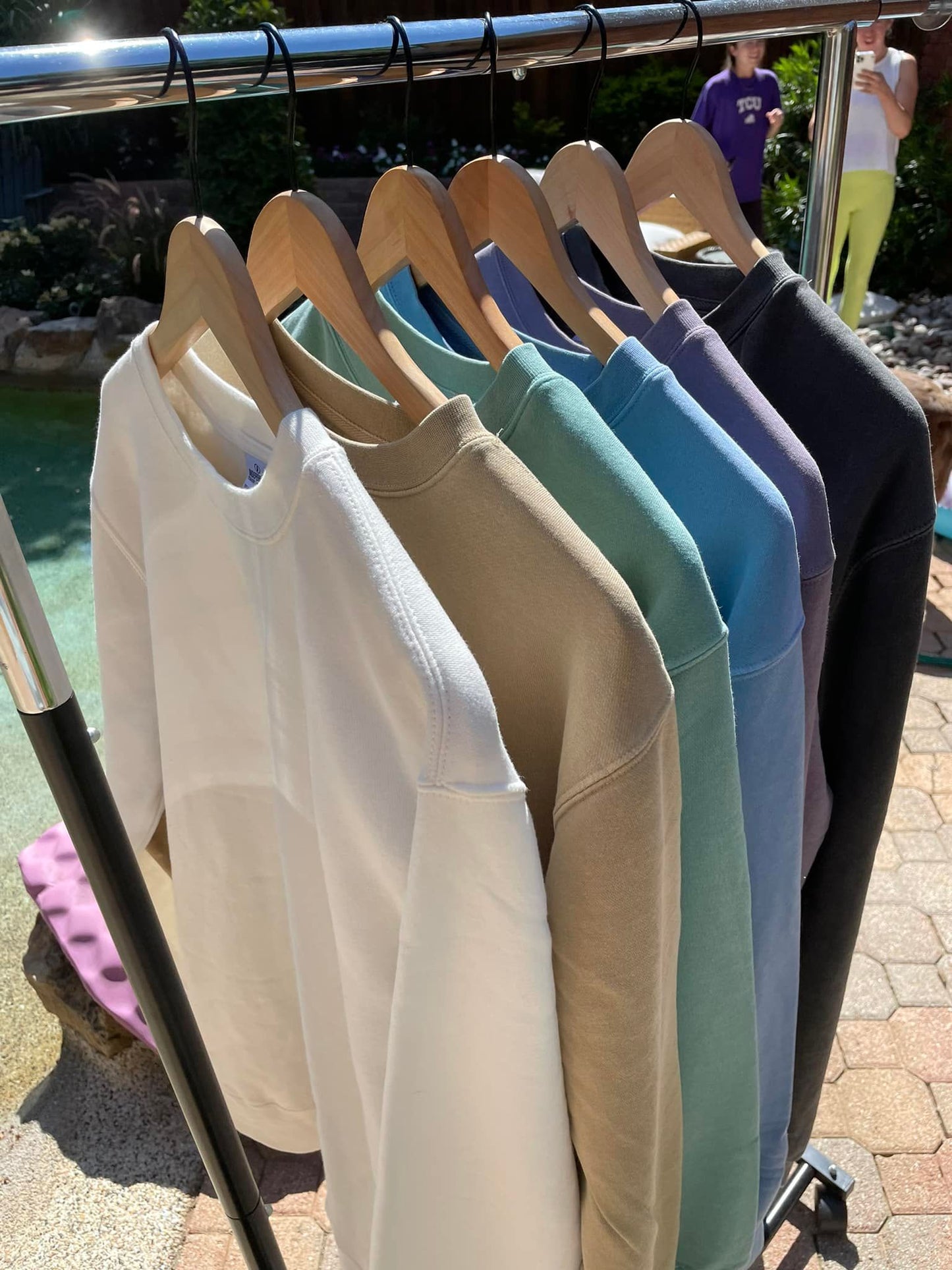 Embroidered HANDWRITTEN Message Sweatshirt