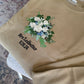 Custom Embroidered Wedding Bouquet Sweatshirt