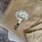 Custom Embroidered Wedding Bouquet Sweatshirt